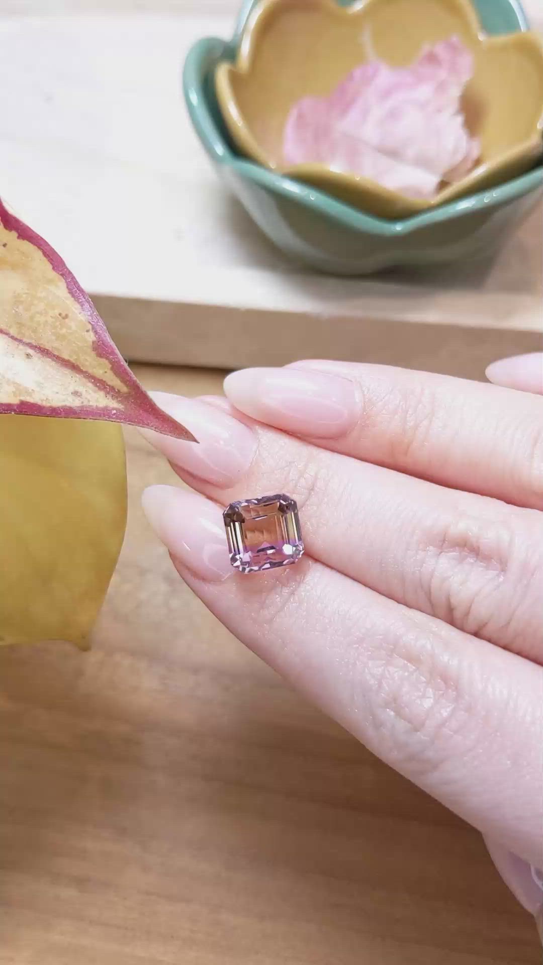5.19 Ct. Ametrine from Brazil Size Video