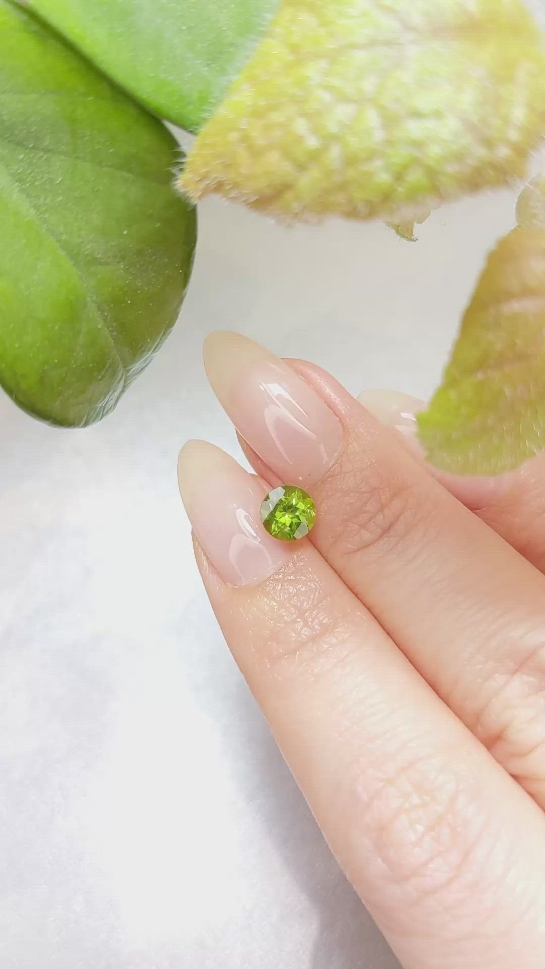 1.07 Ct. Peridot from China Size Video