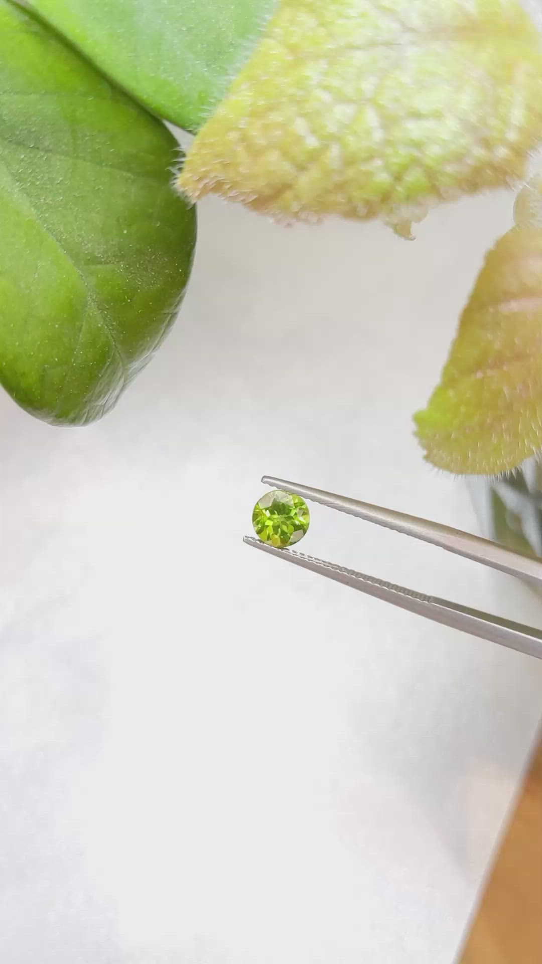 1.07 Ct. Peridot from China Size Video