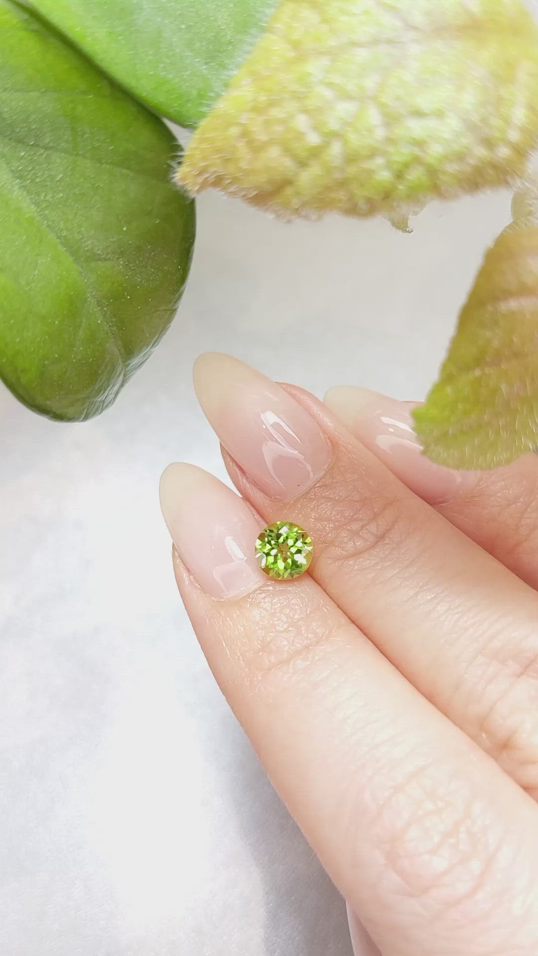 1.12 Ct. Peridot from China Size Video