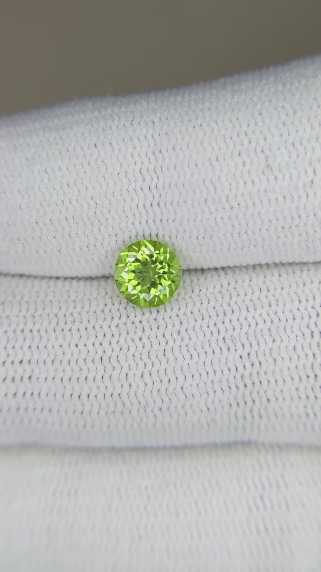 1.04 Ct. Peridot from China Size Video