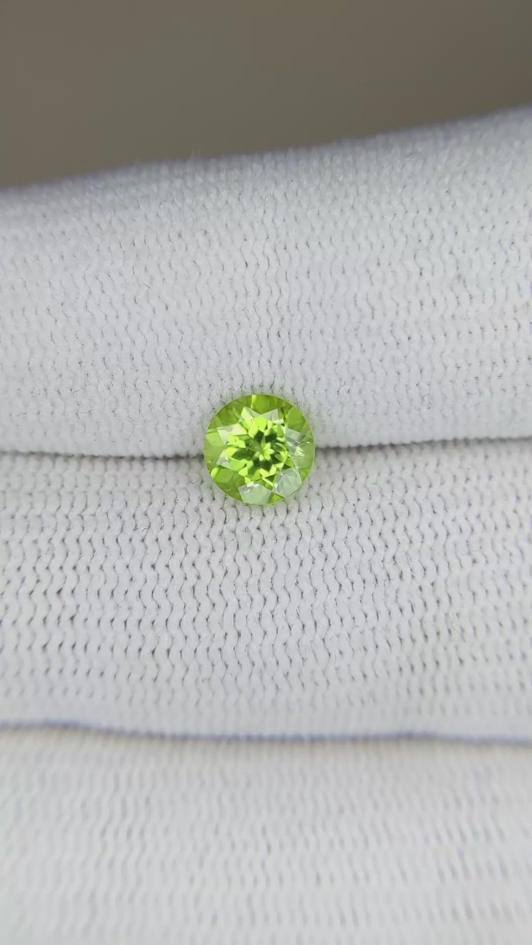 1.03 Ct. Peridot from China Size Video