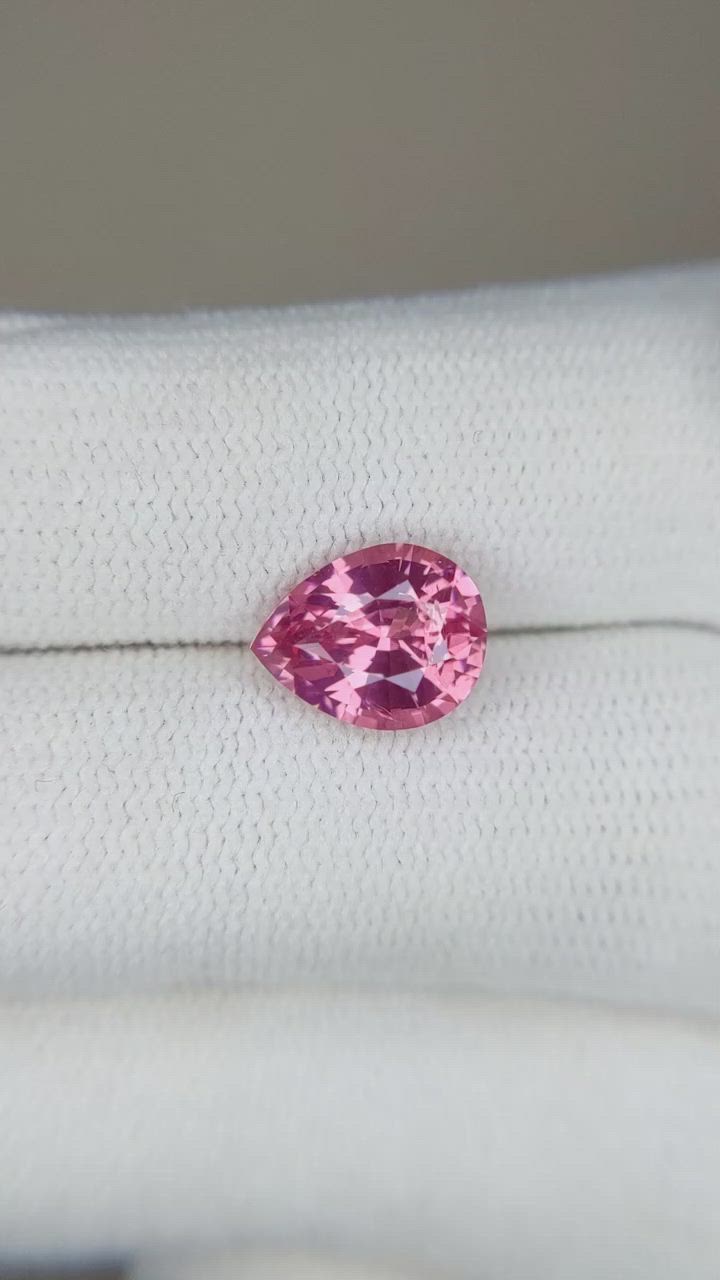 2.50 Ct. Spinel from Tanzania Size Video