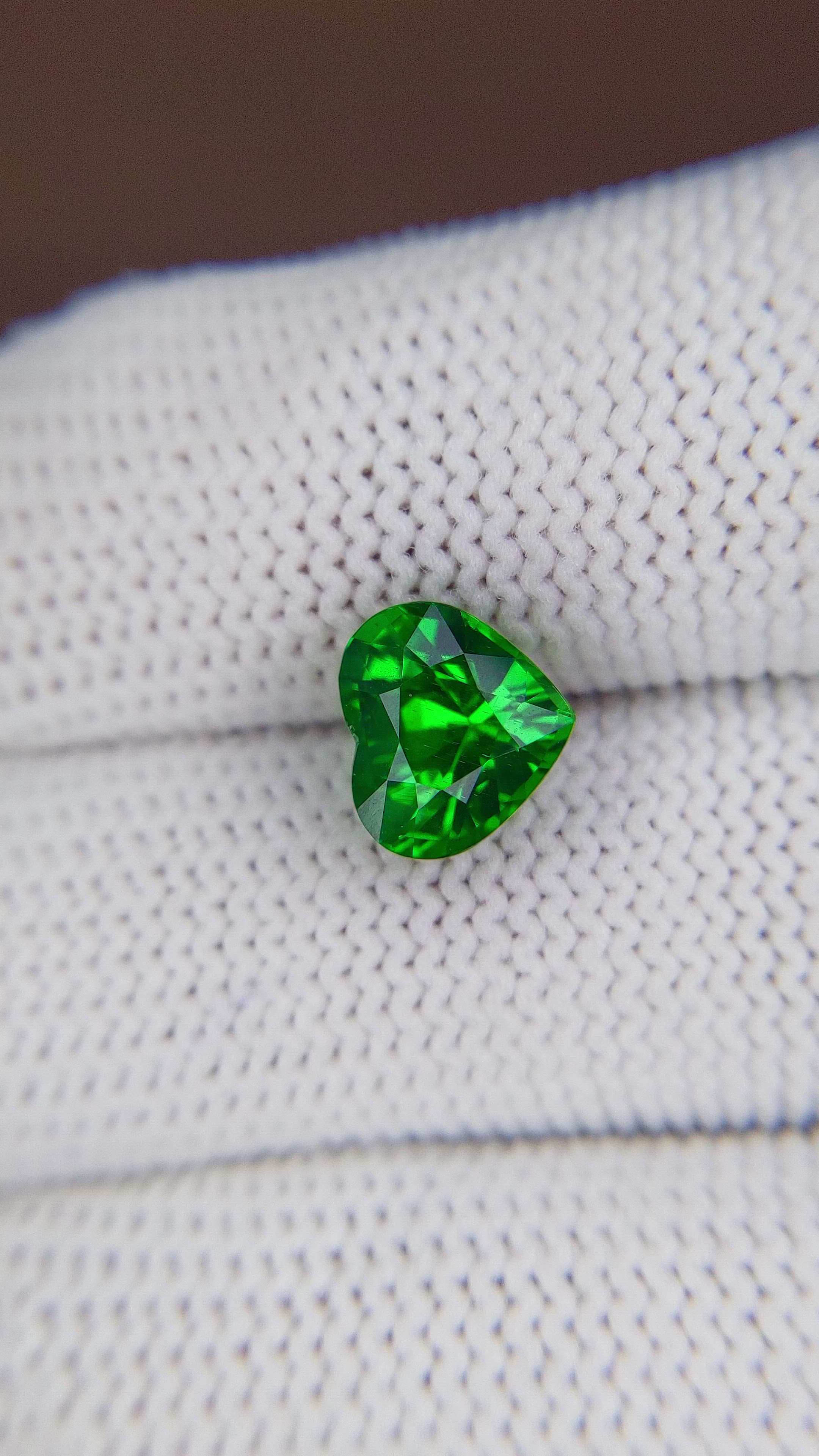 2.53 Ct. Tsavorite Garnet from Tanzania Size Video