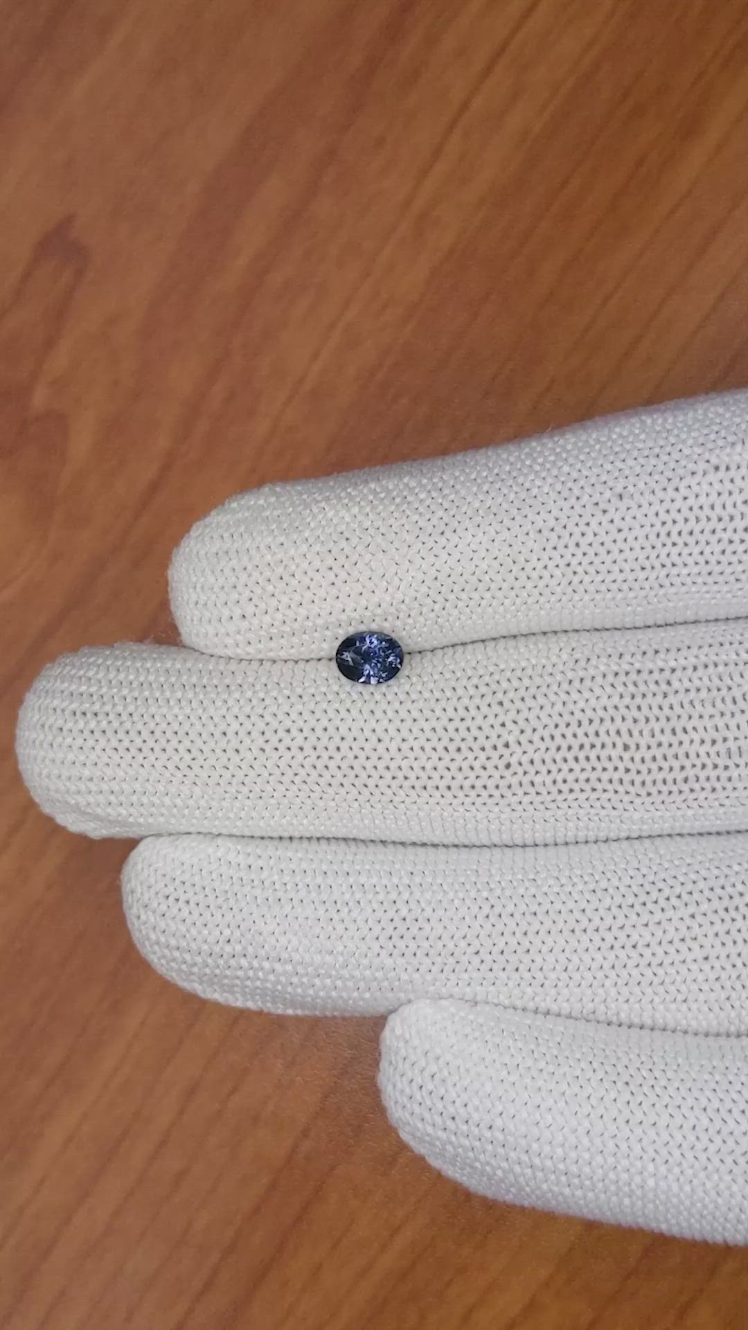 0.56 Ct. Spinel from Ceylon (Sri Lanka) Size Video