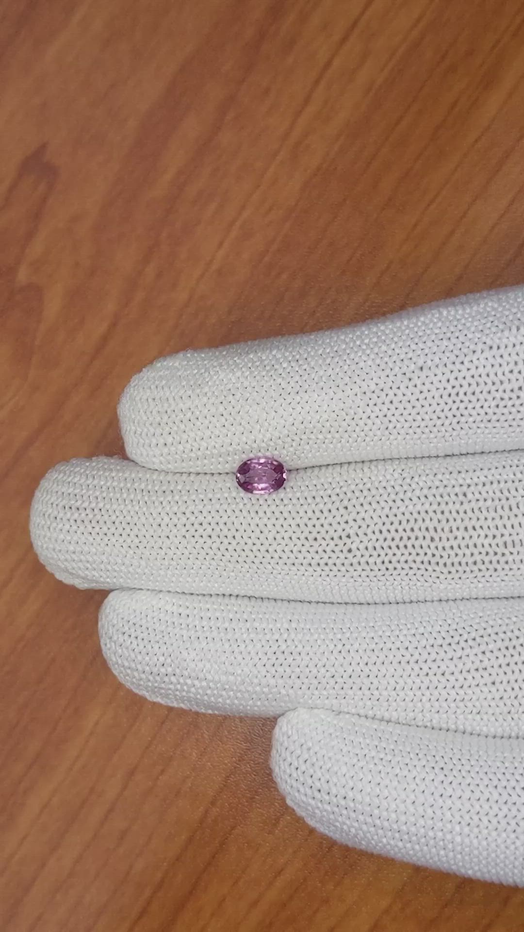 0.57 Ct. Spinel from Ceylon (Sri Lanka) Size Video