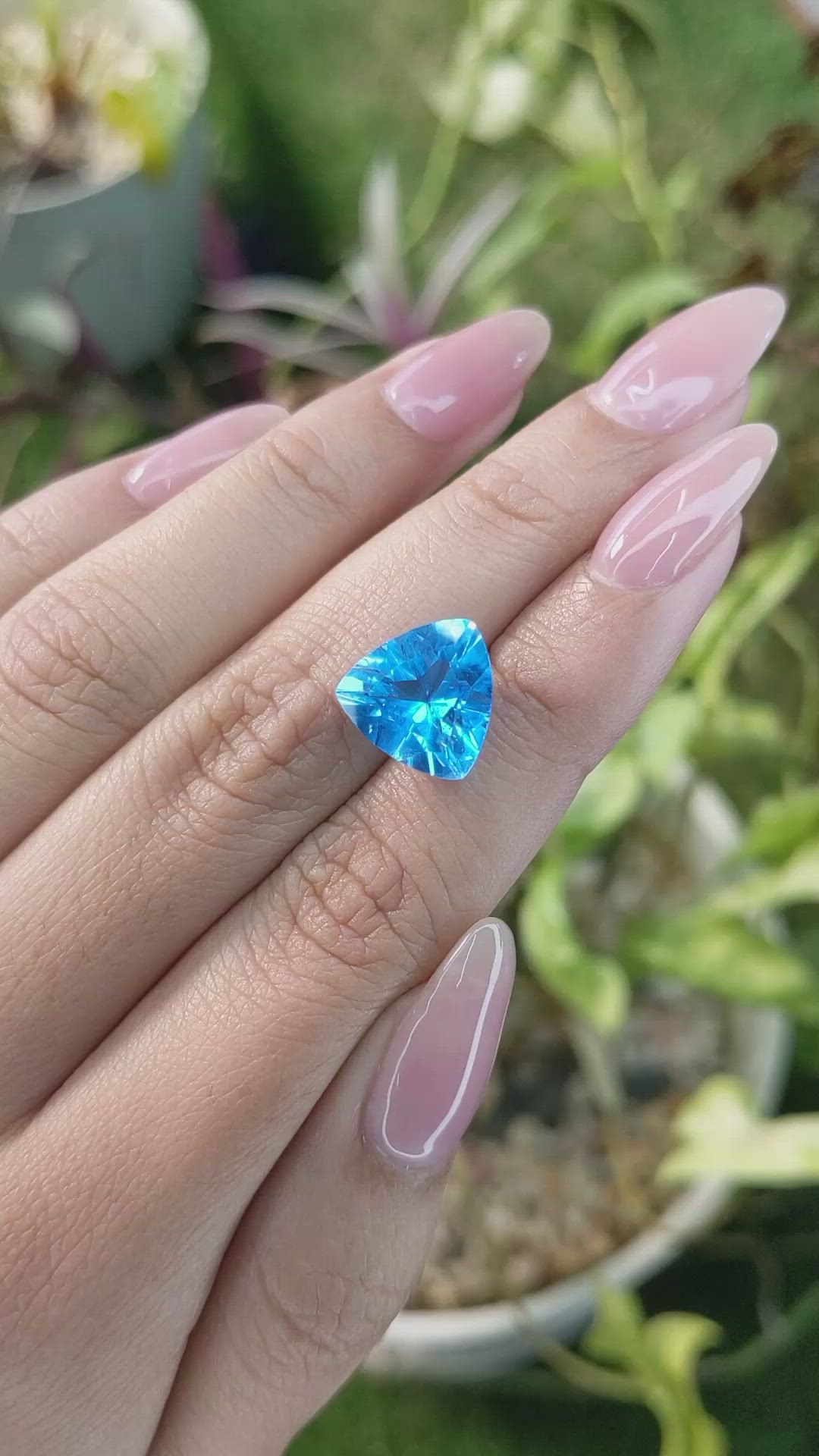 6.94 Ct. Topaz from Brazil Size Video