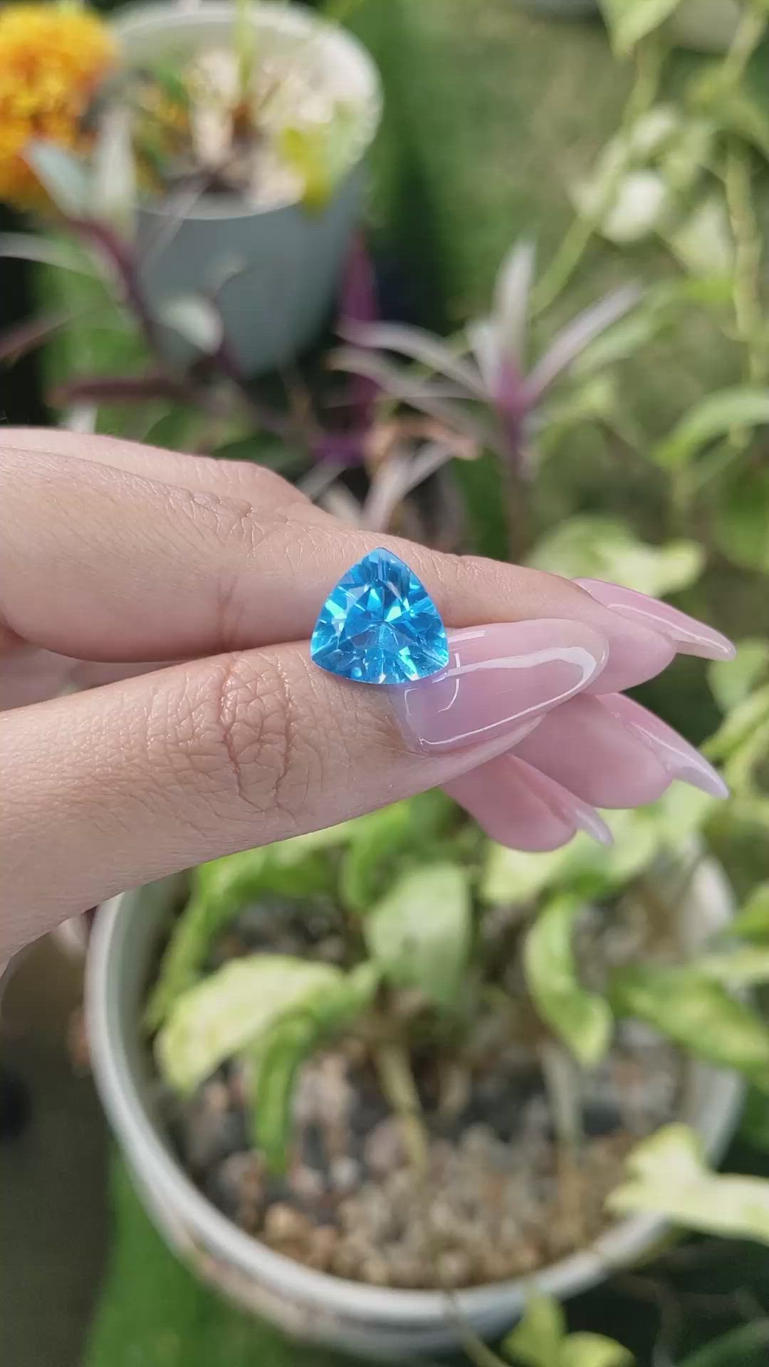 6.94 Ct. Topaz from Brazil Size Video