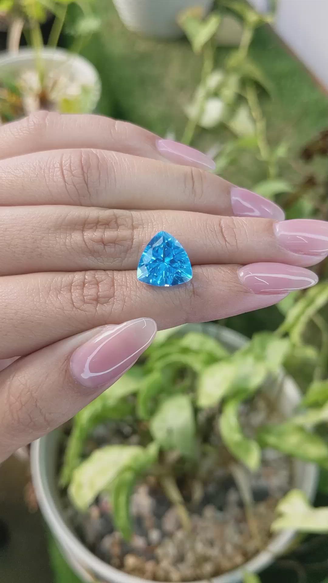 6.94 Ct. Topaz from Brazil Size Video