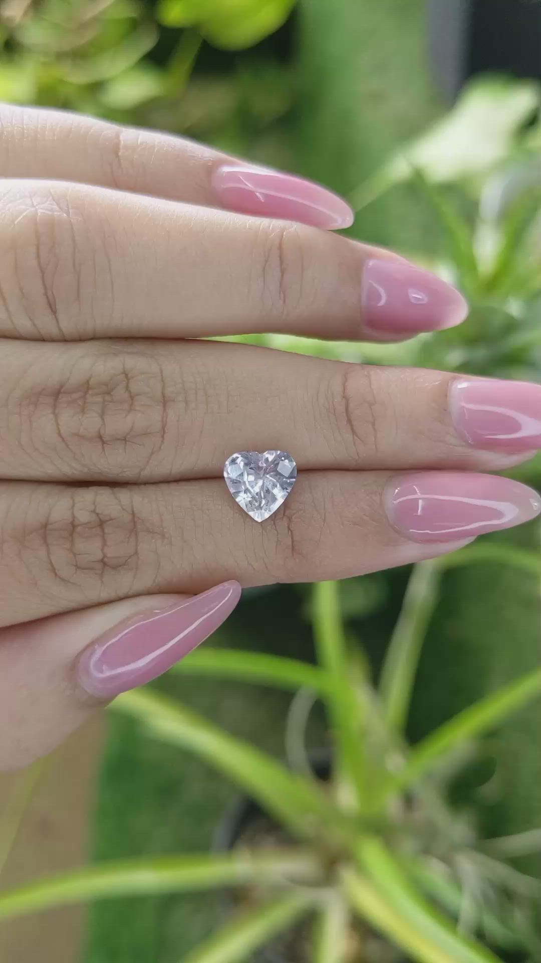 1.63 Ct. Spinel from Ceylon (Sri Lanka) Size Video