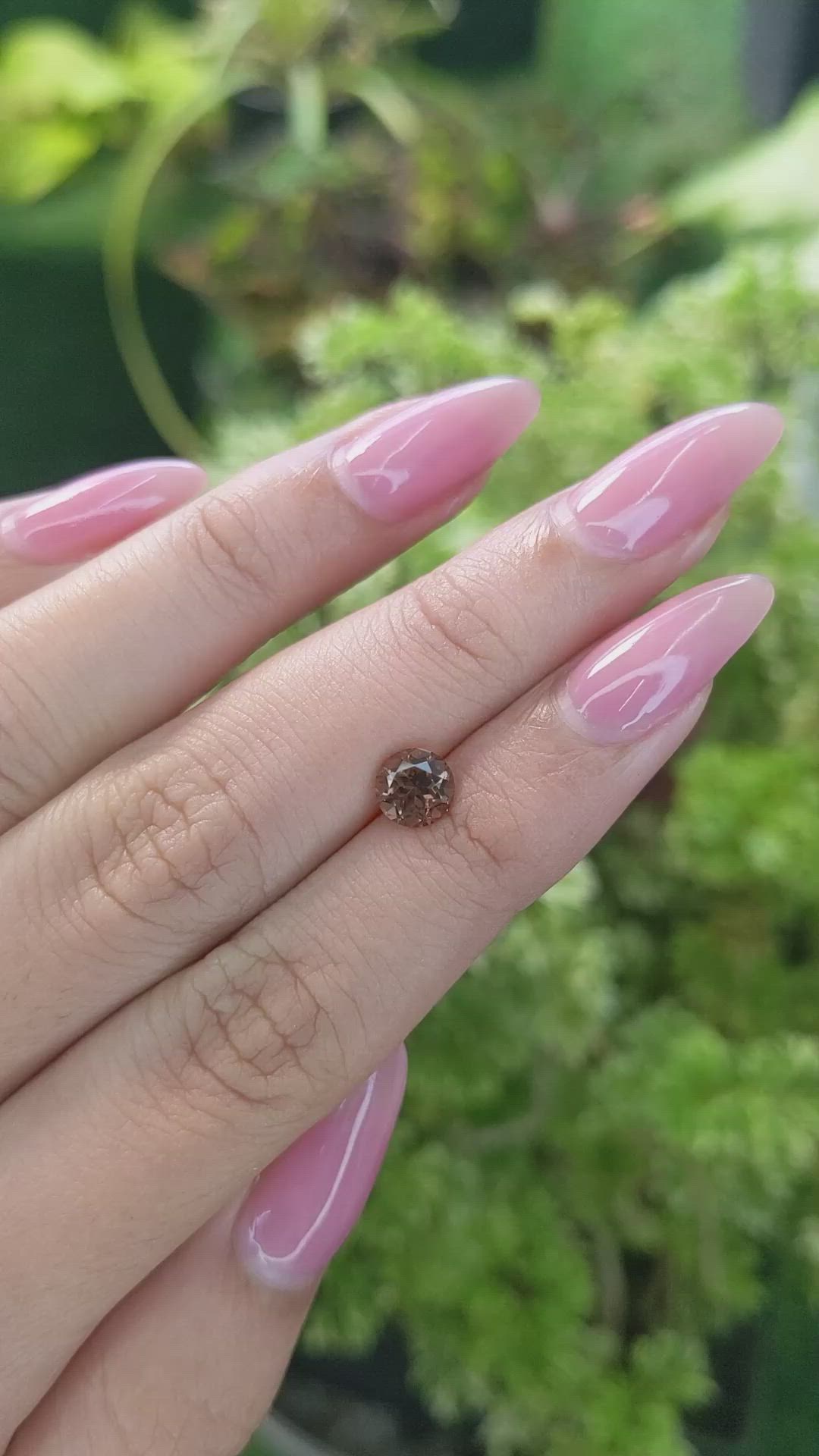 0.96 Ct. Tourmaline from Ceylon (Sri Lanka) Size Video