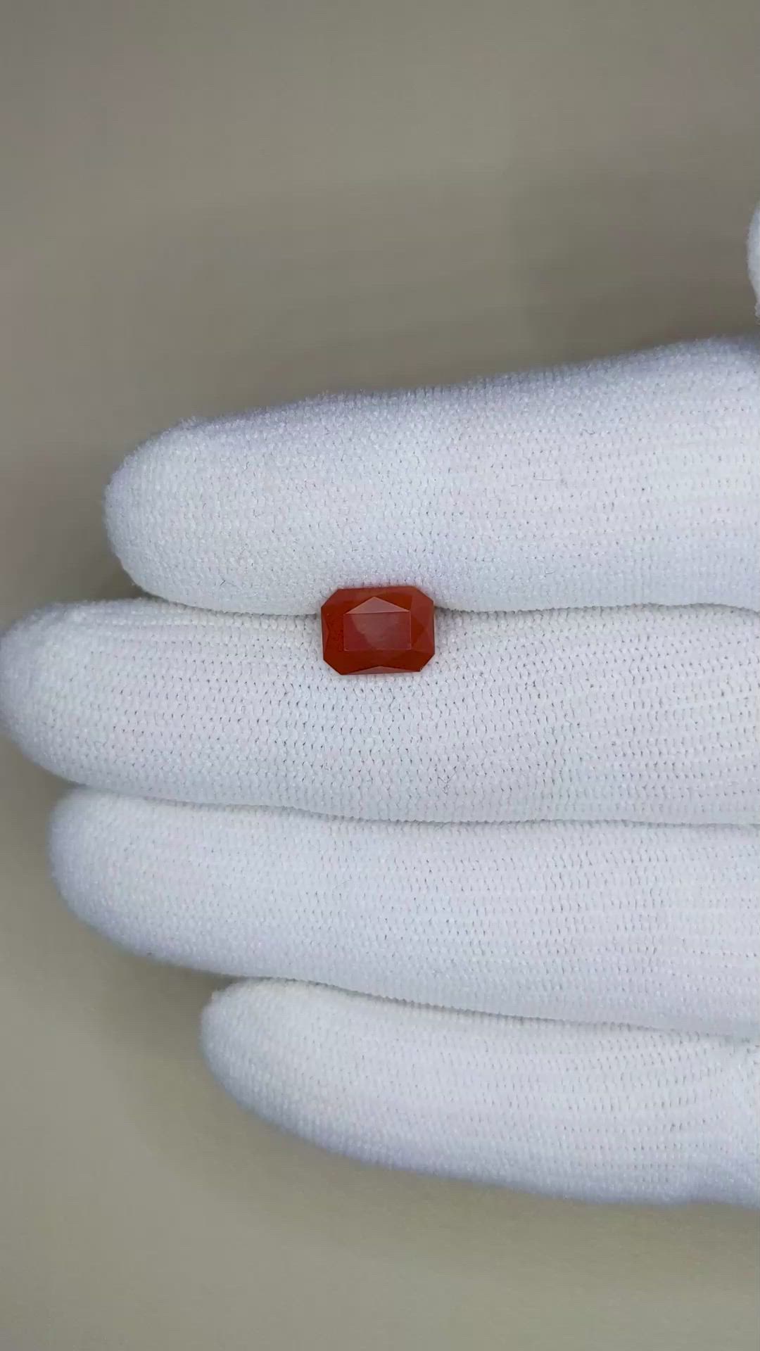 1.75 Ct. Fire Opal from Mexico Size Video