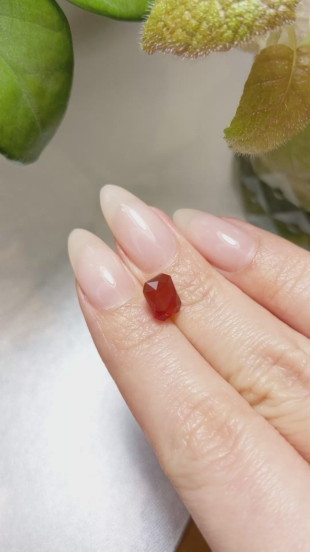 1.75 Ct. Fire Opal from Mexico Size Video