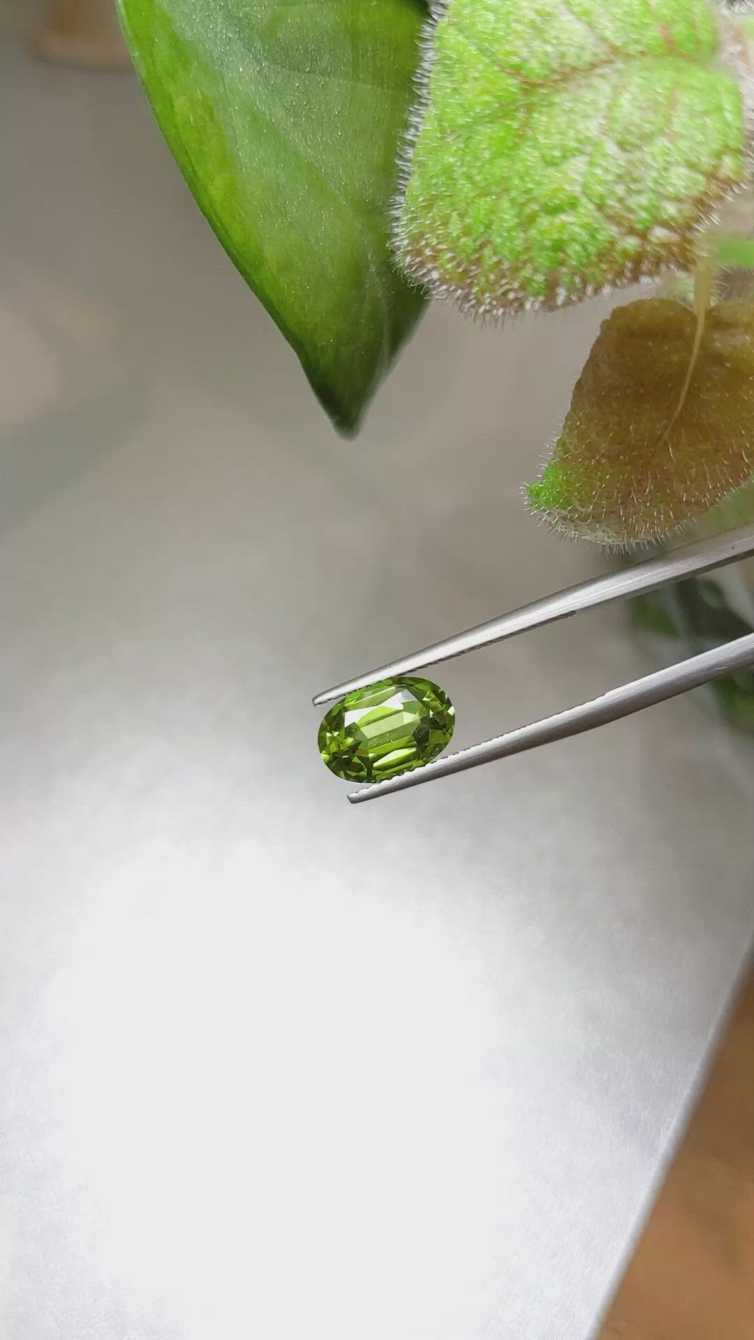 2.70 Ct. Peridot from Afghanistan Size Video