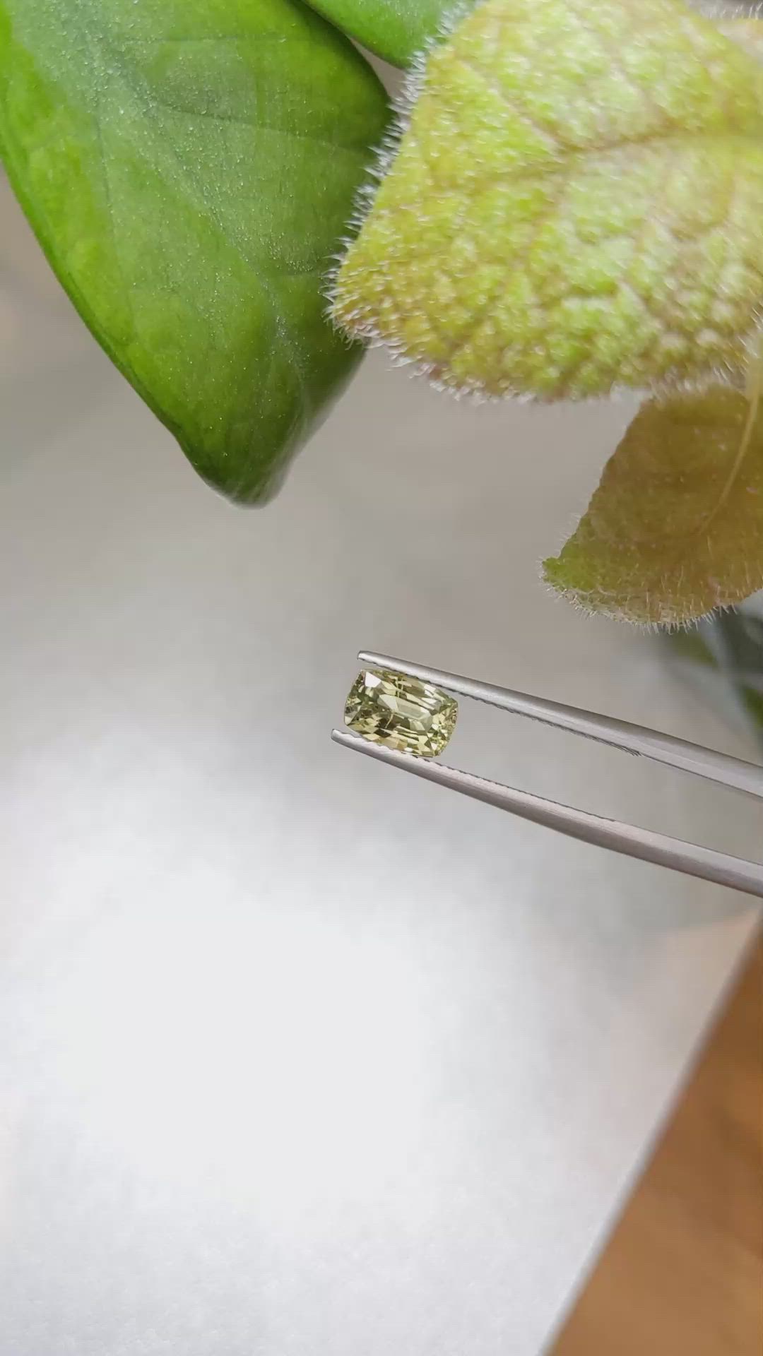 1.48 Ct. Alexandrite from Ceylon (Sri Lanka) Size Video