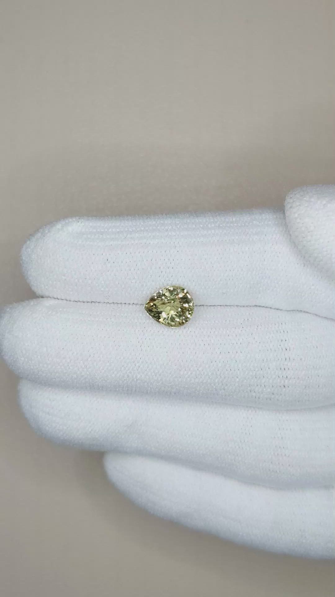 1.62 Ct. Alexandrite from Ceylon (Sri Lanka) Size Video