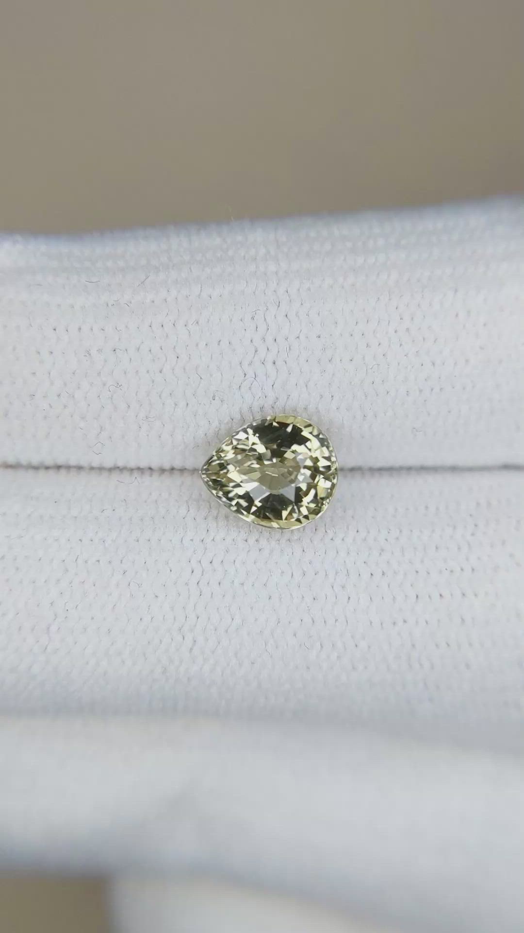 1.62 Ct. Alexandrite from Ceylon (Sri Lanka) Size Video