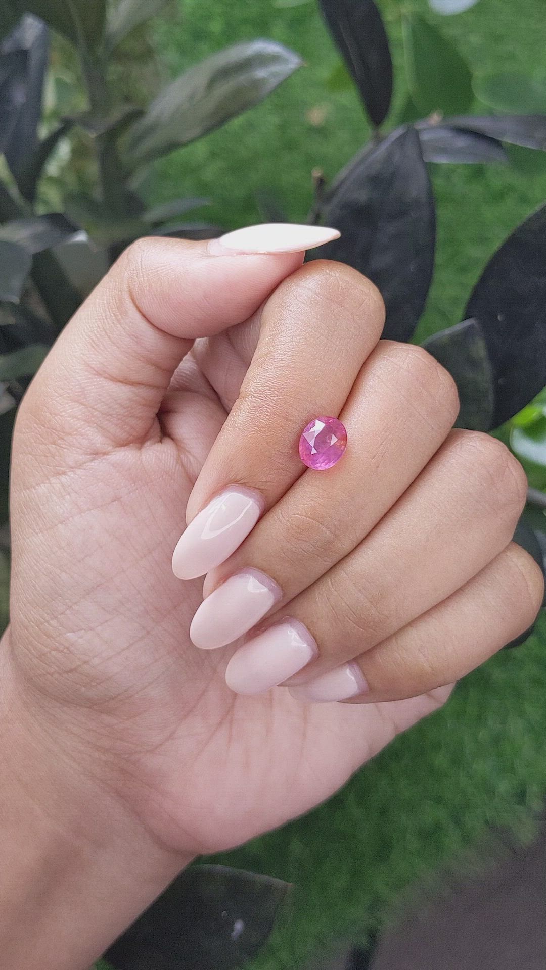 2.02 Ct. Spinel from Tanzania Size Video