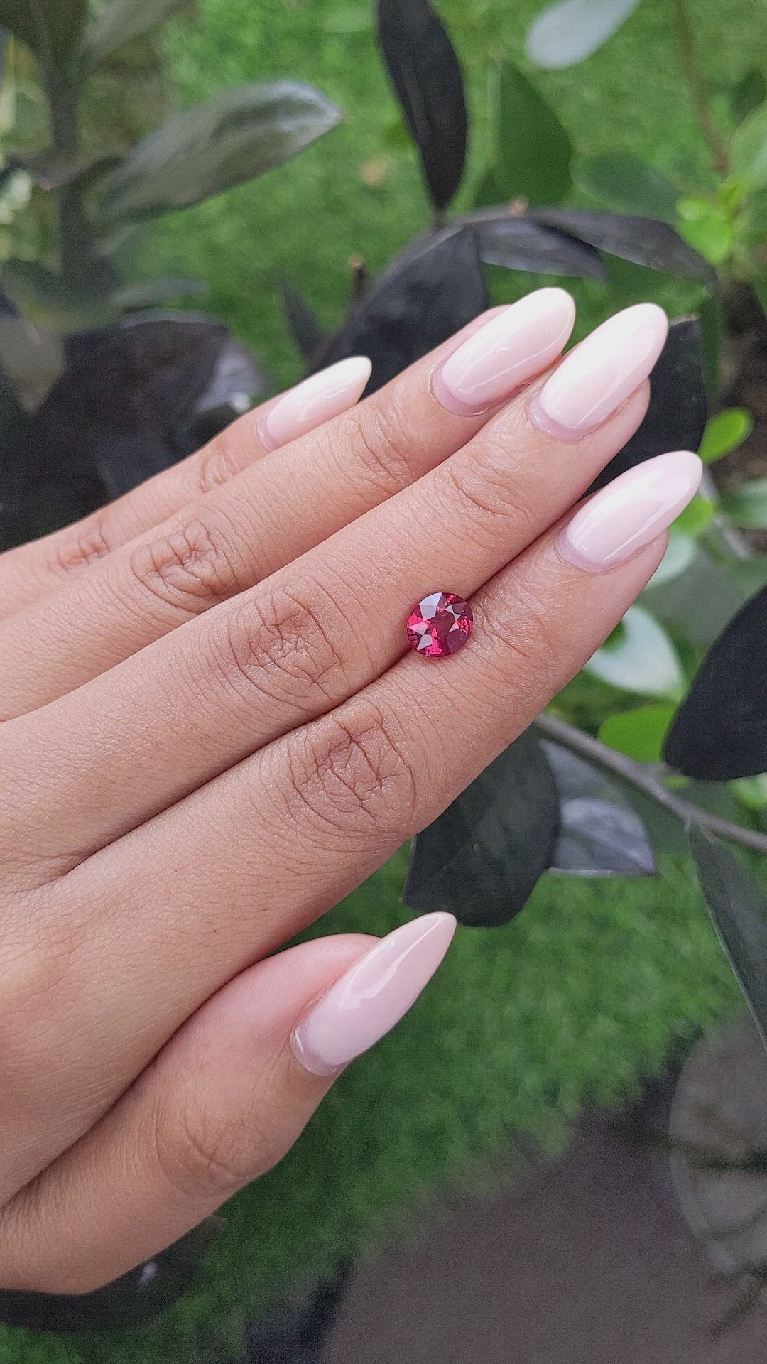 1.65 Ct. Spinel from Tanzania Size Video