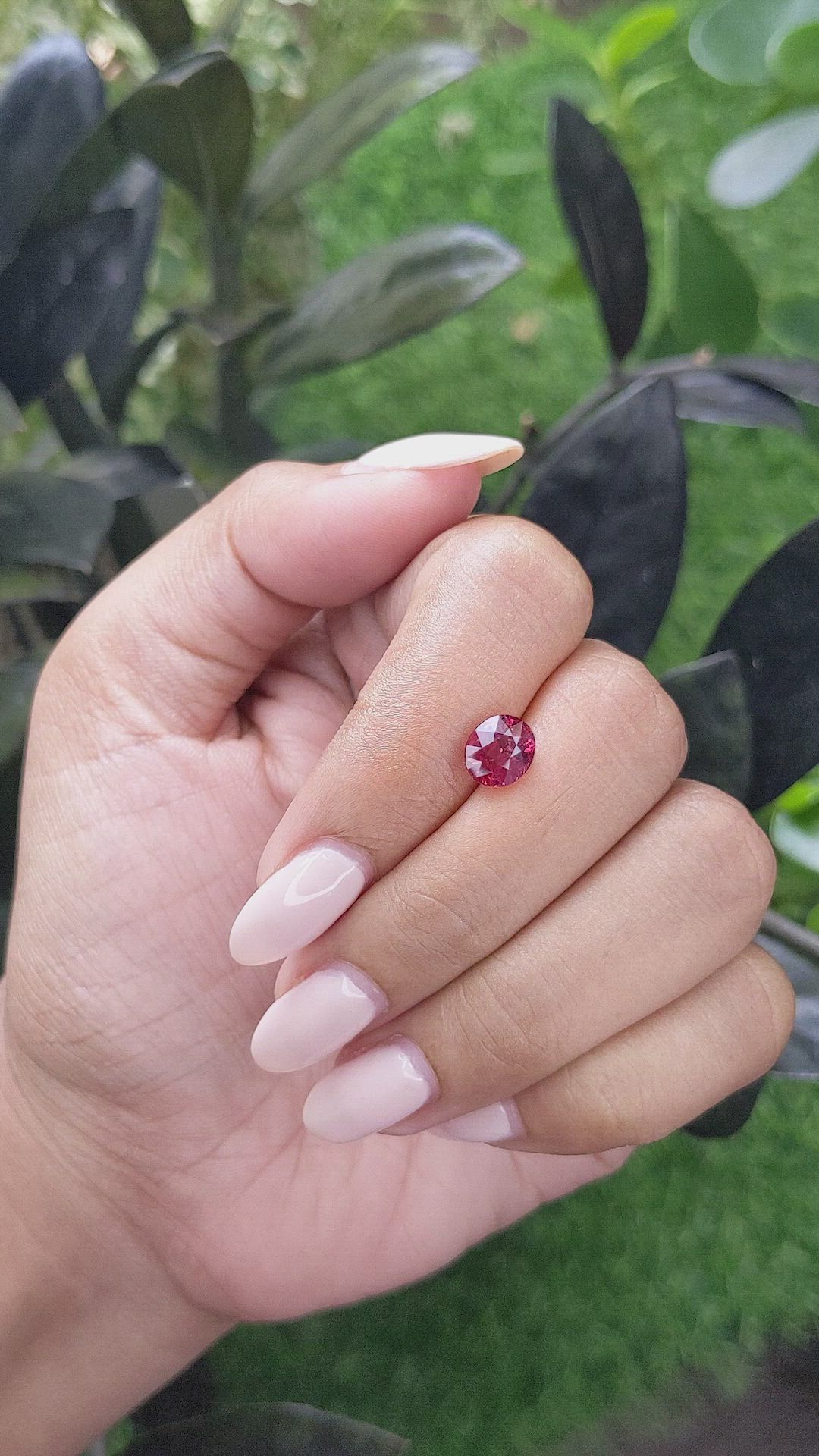 1.65 Ct. Spinel from Tanzania Size Video