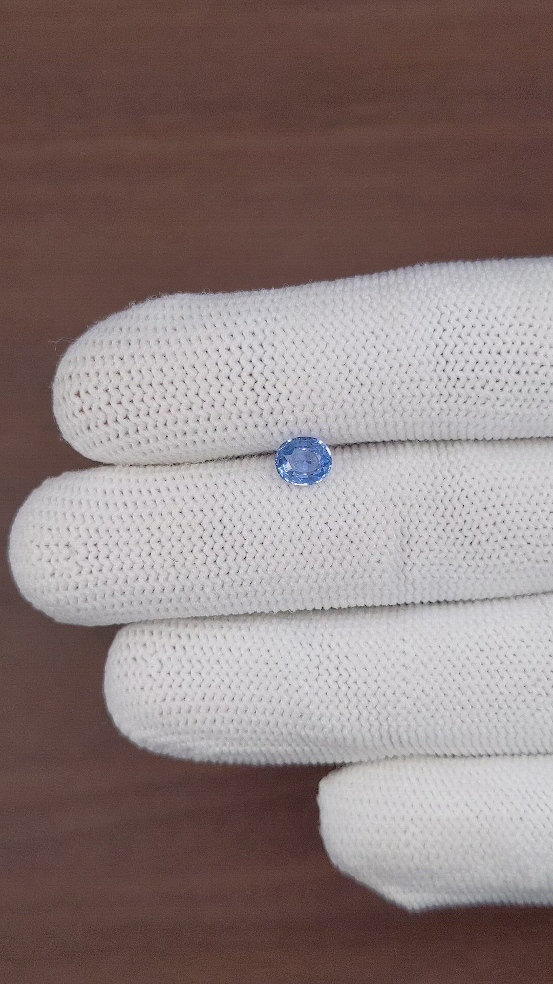 0.87 Ct. Spinel from Tanzania Size Video