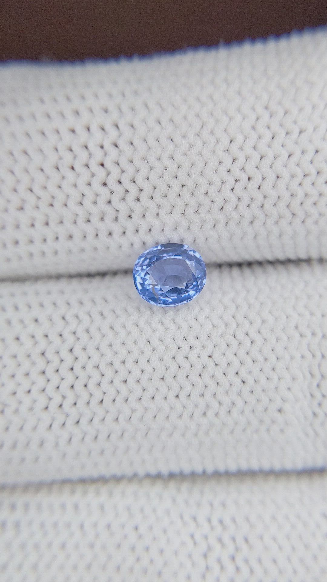 0.87 Ct. Spinel from Tanzania Size Video