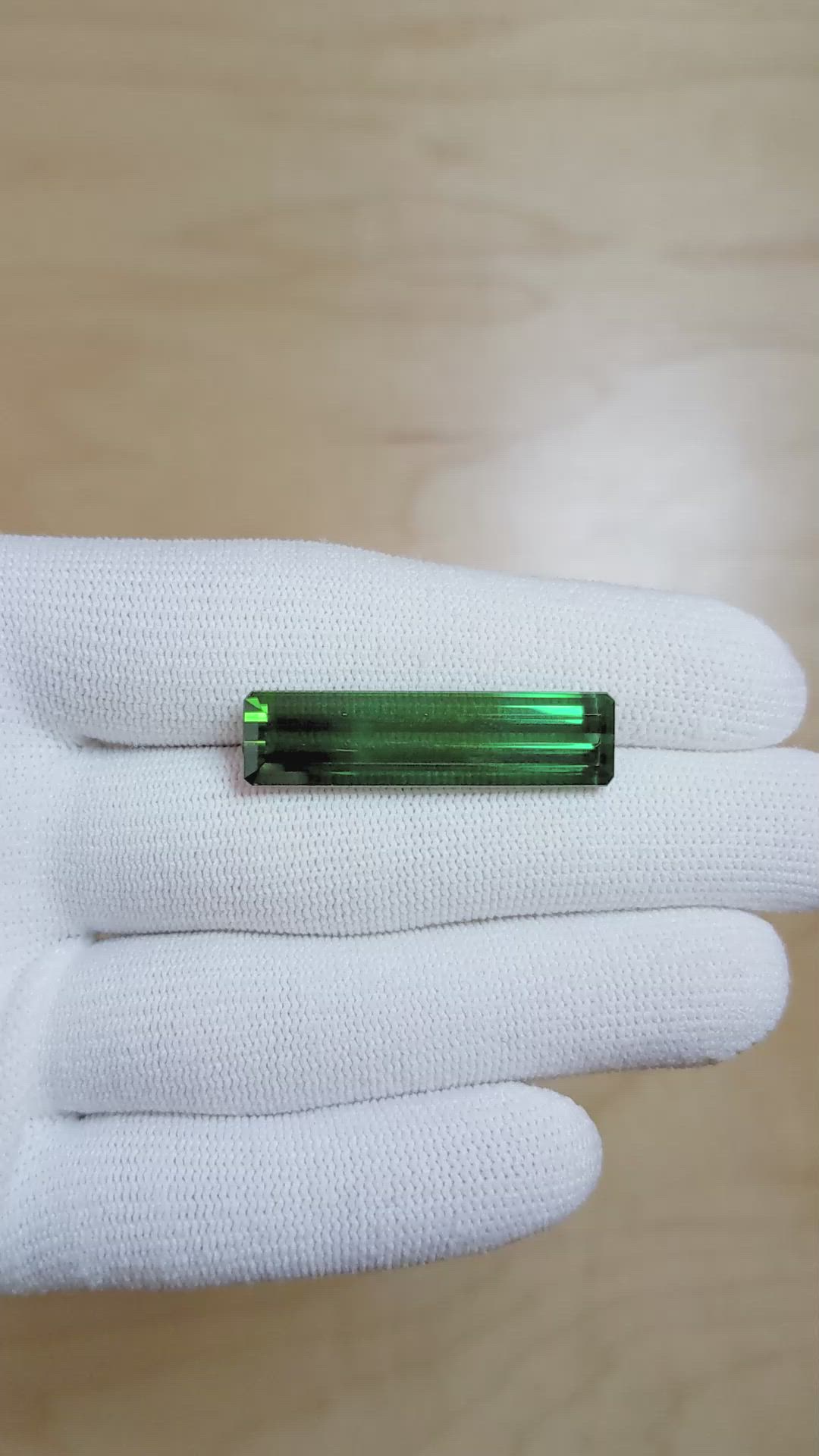 17.25 Ct. Tourmaline from Brazil Size Video