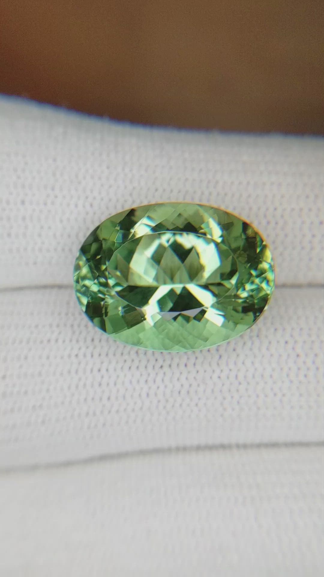 14.29 Ct. Tourmaline from Brazil Size Video