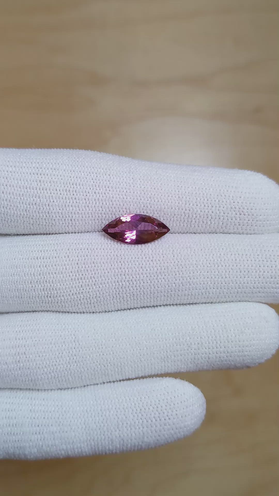 2.53 Ct. Garnet from Tanzania Size Video