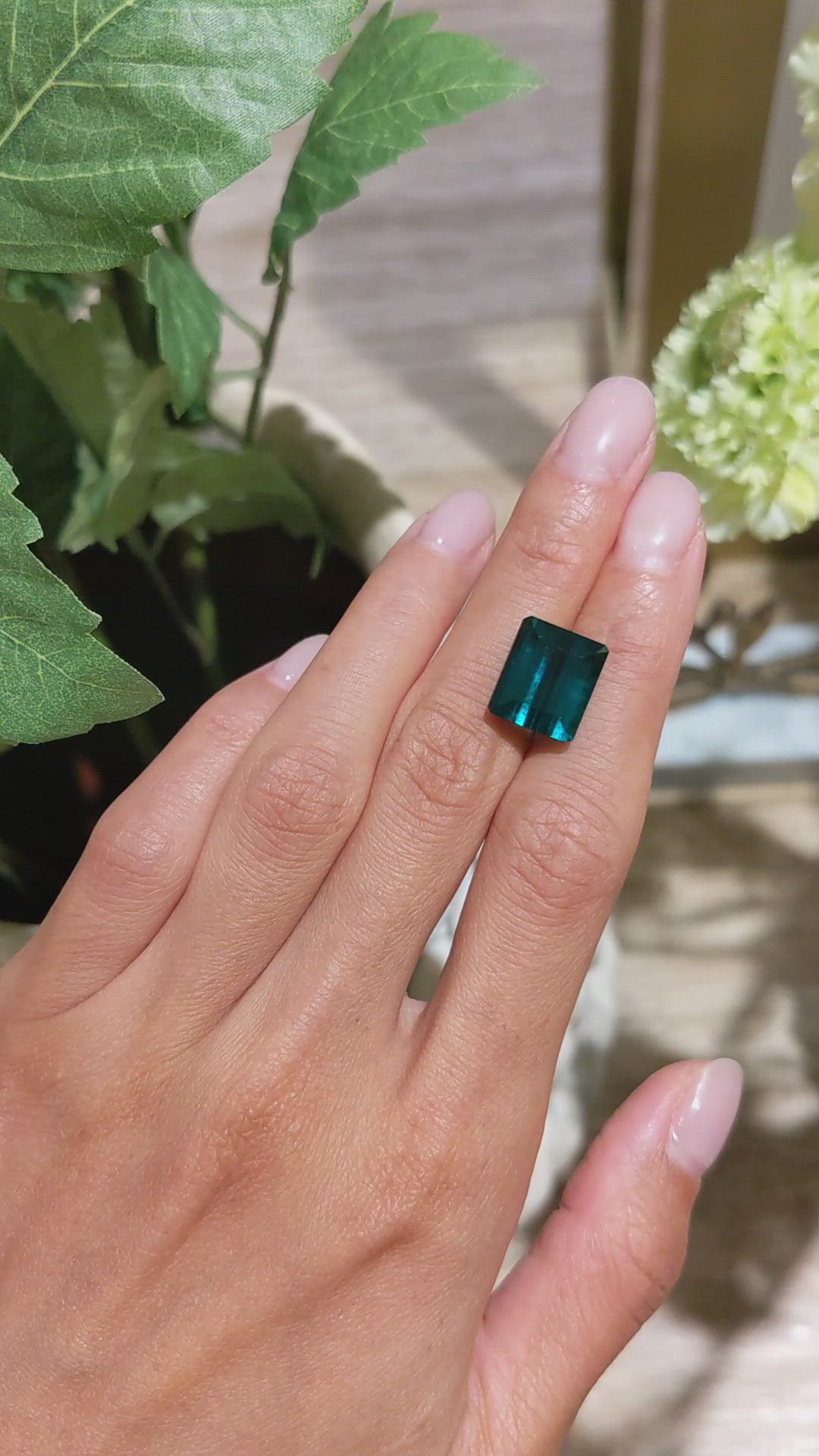 9.92 Ct. Tourmaline from Brazil Size Video