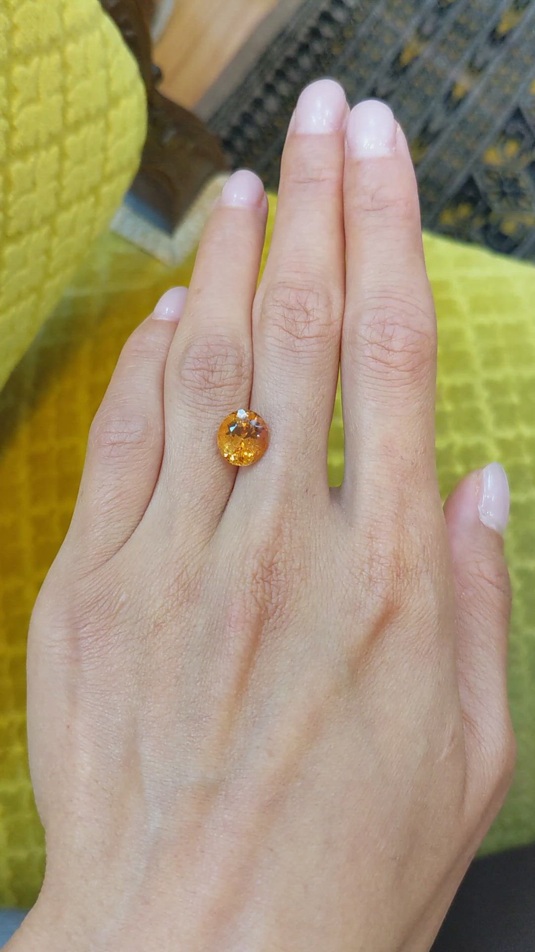 4.10 Ct. Topaz from Brazil Size Video