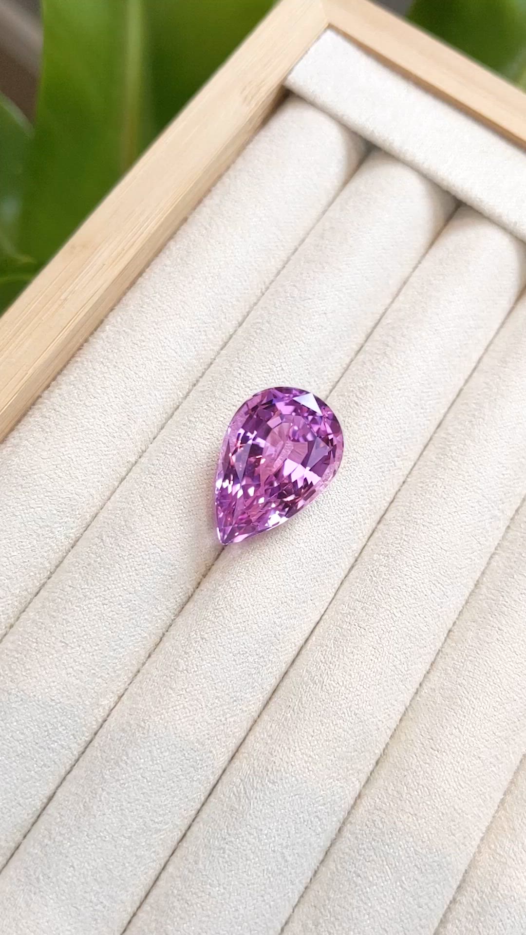 24.28 Ct. Kunzite from Afghanistan Size Video