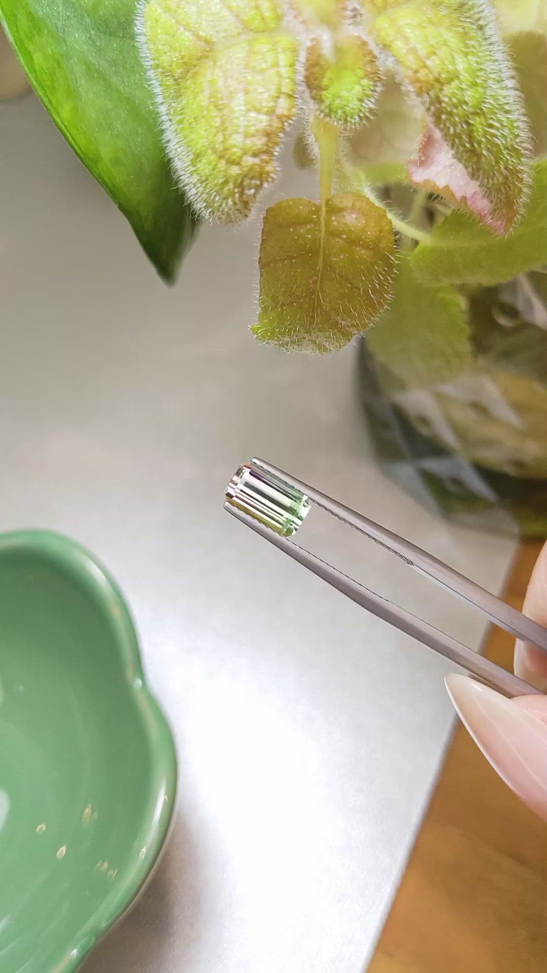 1.58 Ct. Tourmaline from Madagascar Size Video