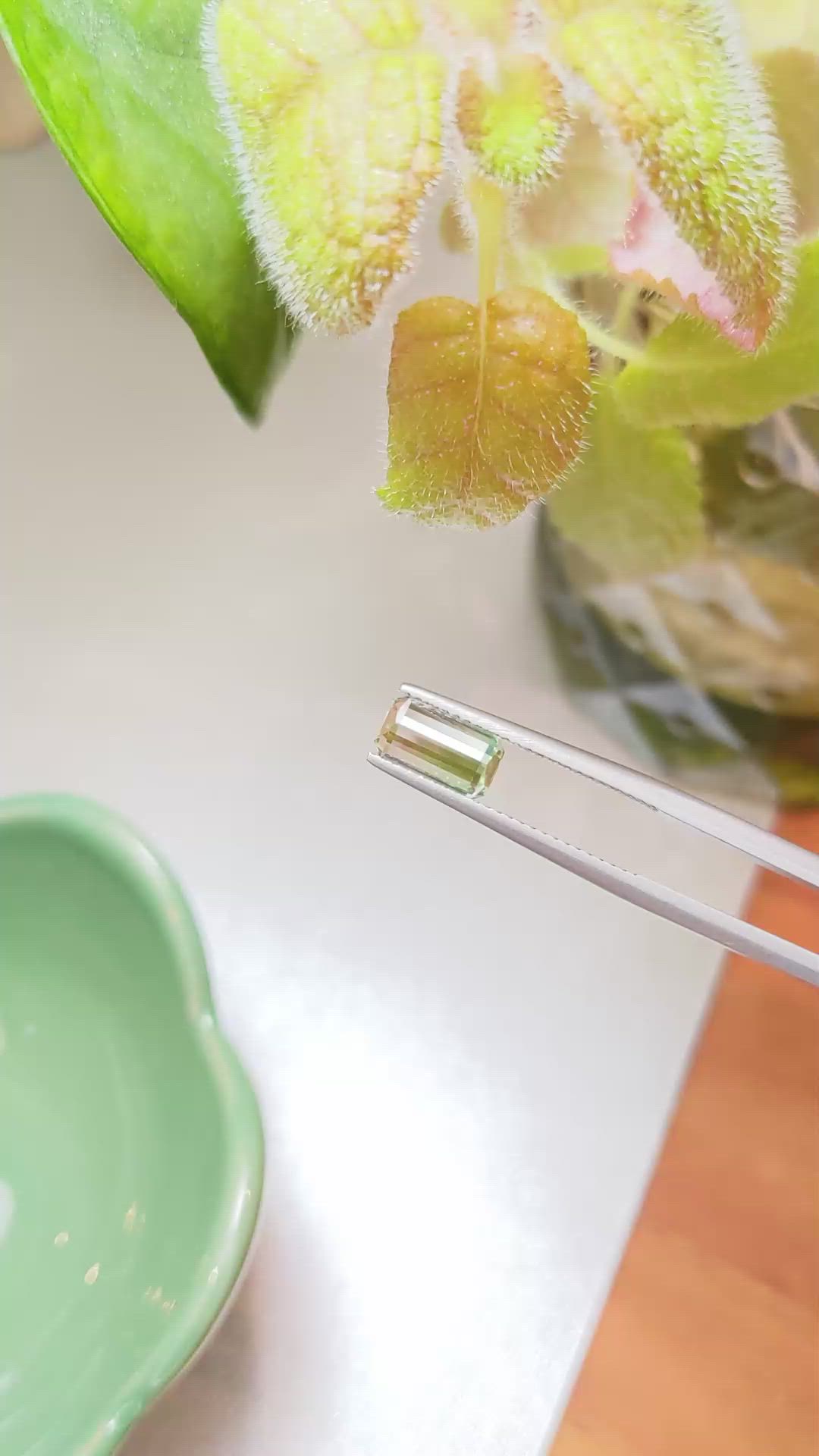 1.58 Ct. Tourmaline from Madagascar Size Video