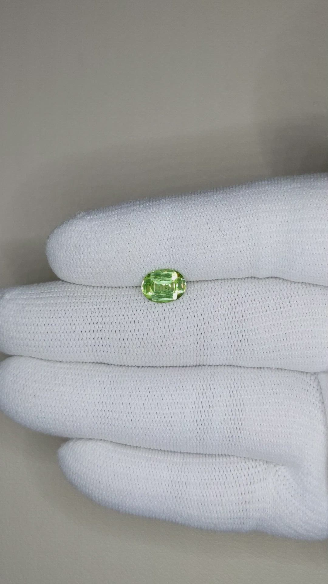 1.56 Ct. Peridot from Tanzania Size Video