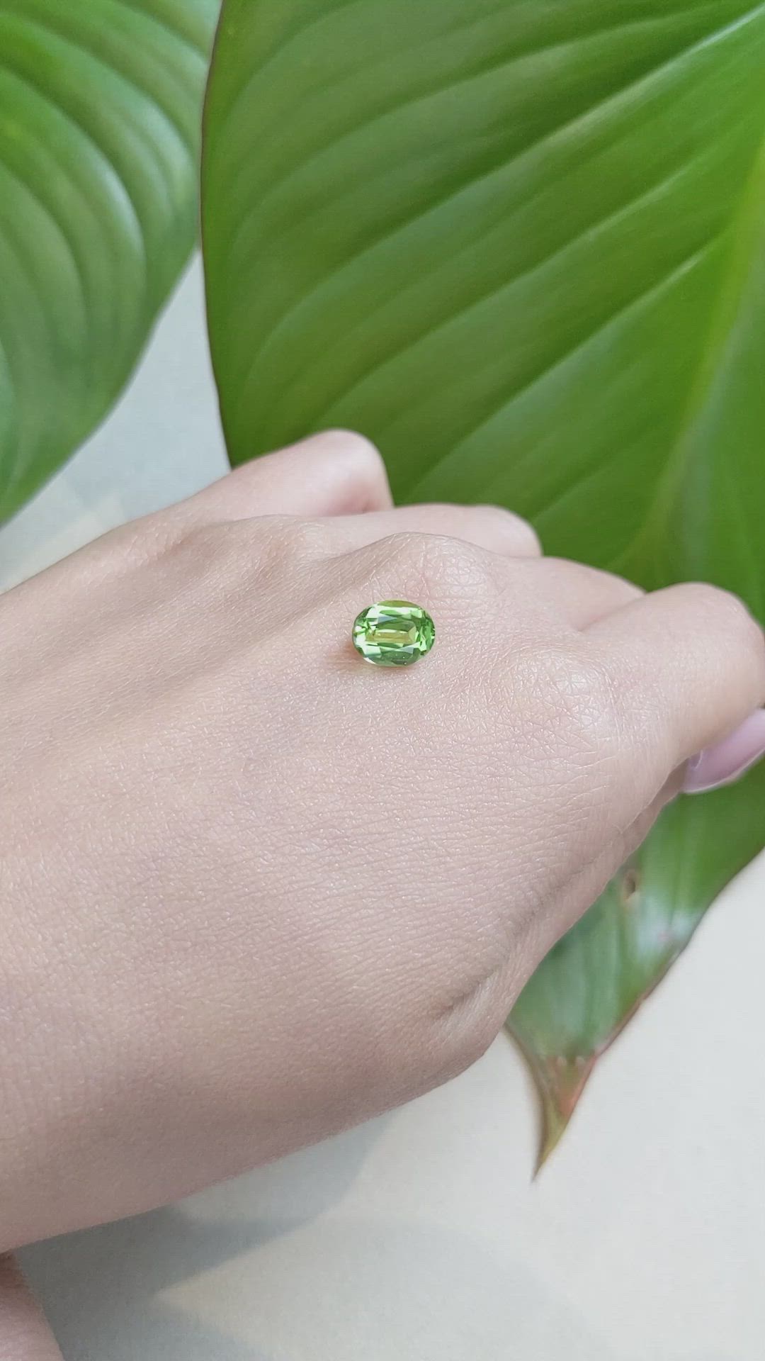 1.87 Ct. Peridot from Tanzania Size Video