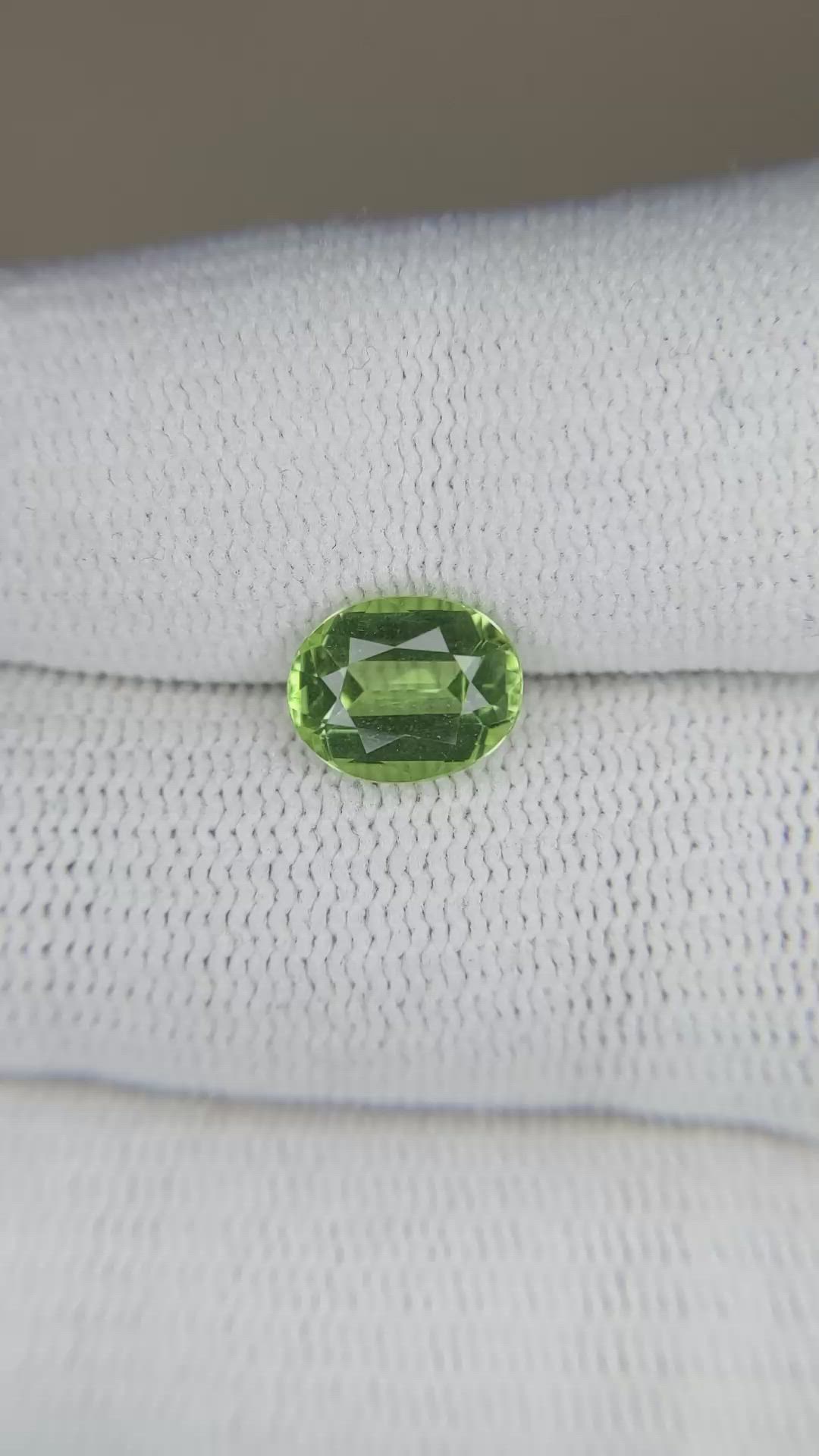 1.87 Ct. Peridot from Tanzania Size Video