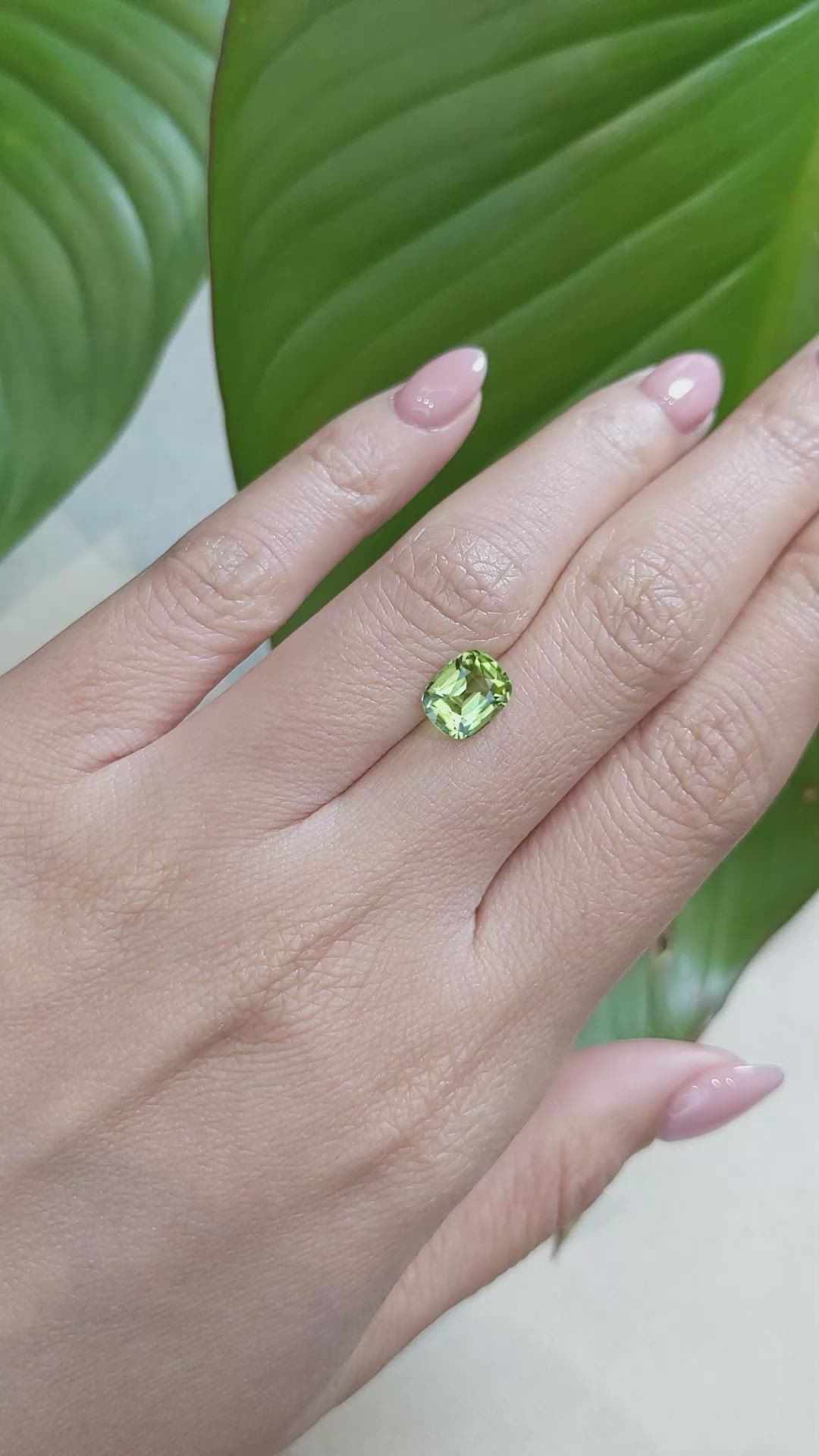 1.90 Ct. Peridot from Tanzania Size Video