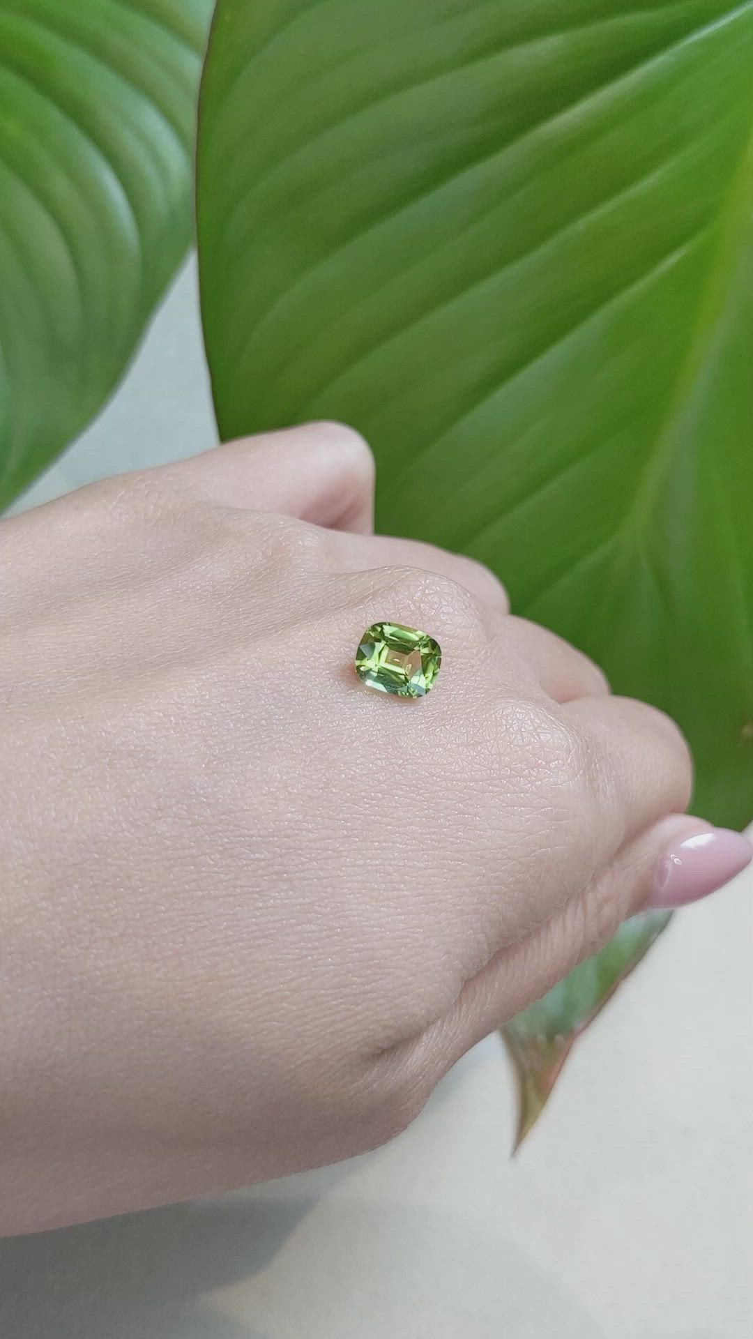 1.90 Ct. Peridot from Tanzania Size Video