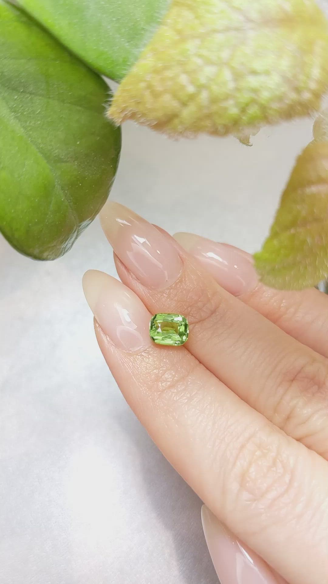 1.51 Ct. Peridot from Tanzania Size Video