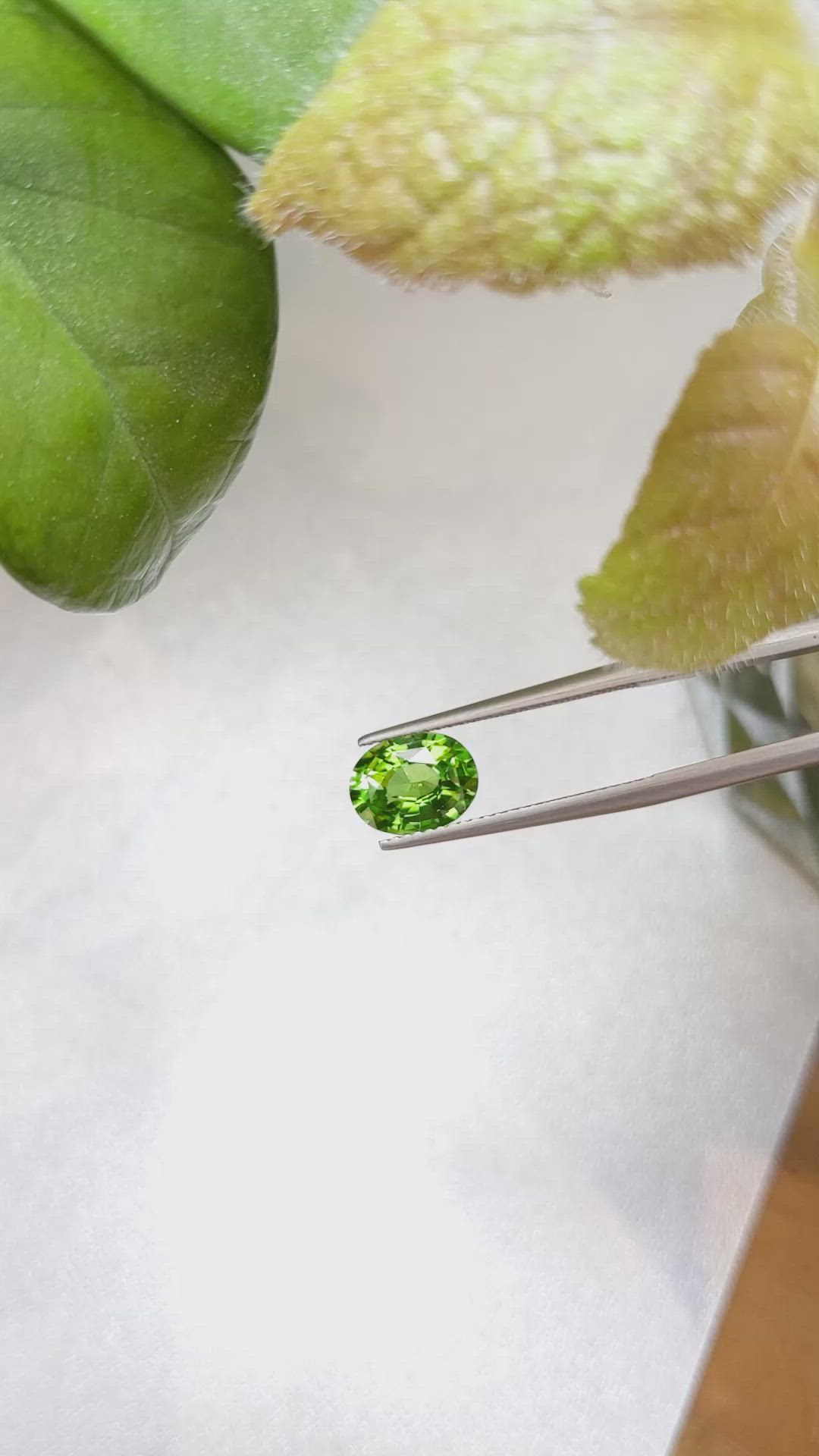 2.15 Ct. Peridot from Tanzania Size Video