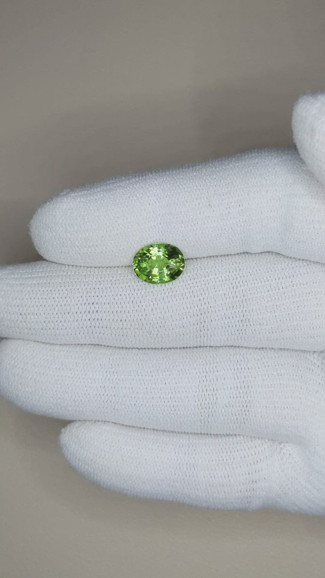 2.15 Ct. Peridot from Tanzania Size Video