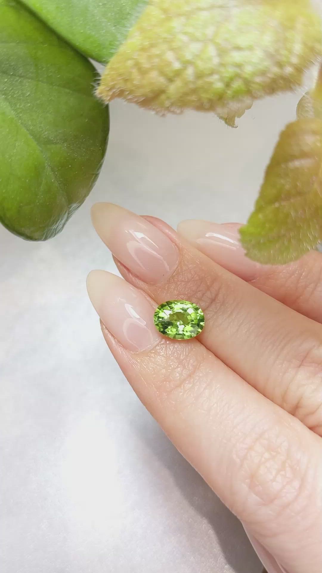 2.15 Ct. Peridot from Tanzania Size Video