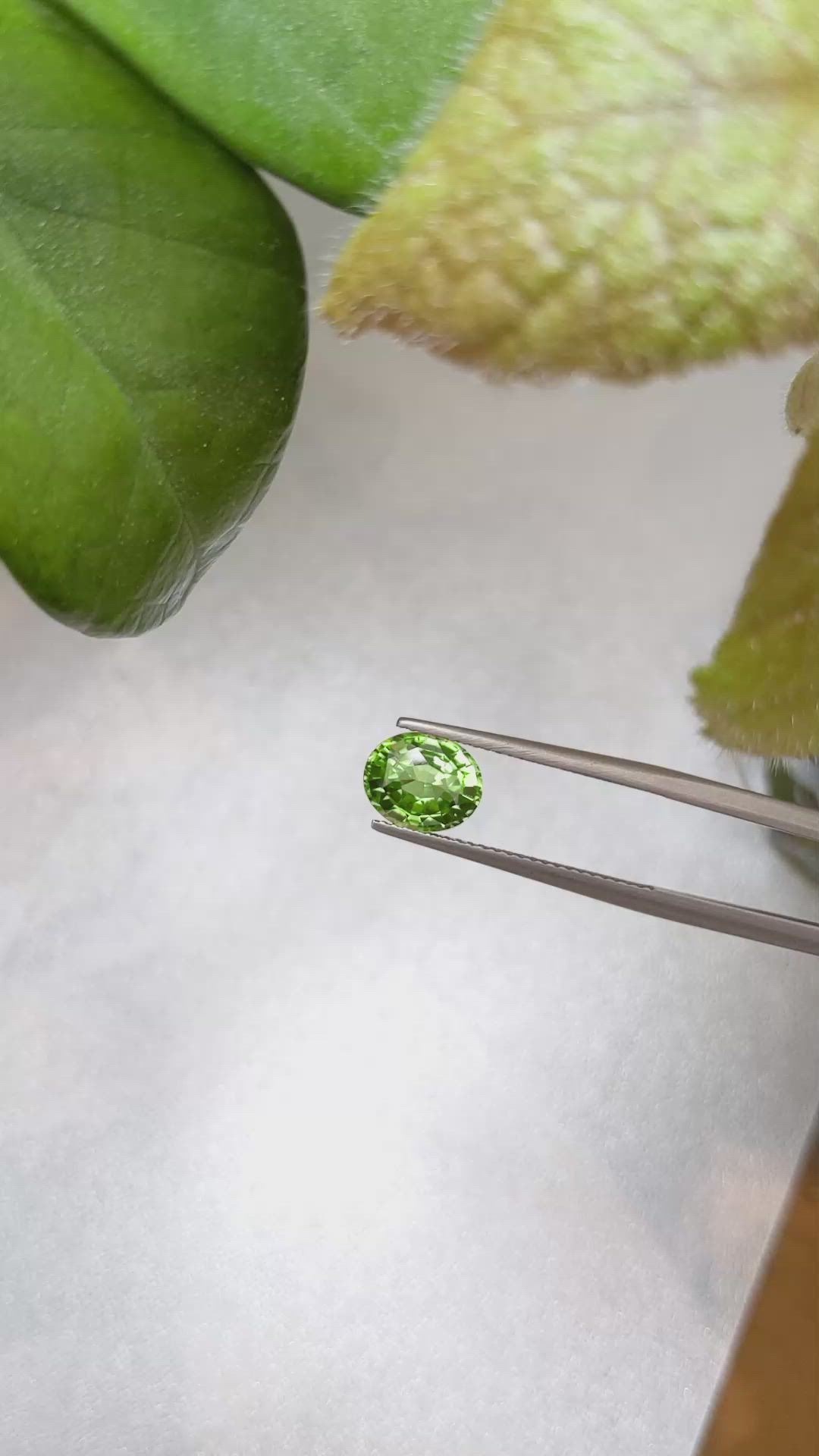 2.03 Ct. Peridot from Tanzania Size Video