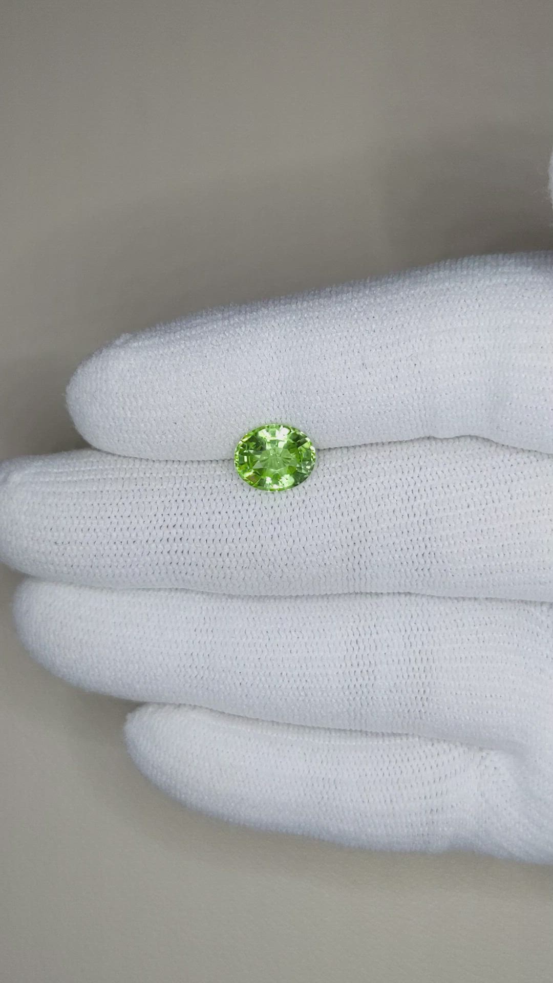 2.03 Ct. Peridot from Tanzania Size Video