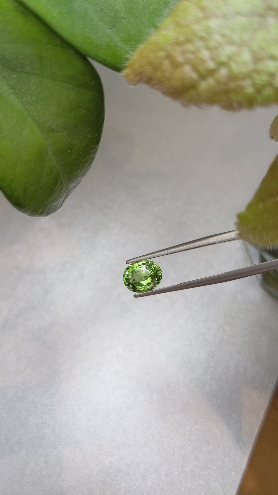 2.03 Ct. Peridot from Tanzania Size Video