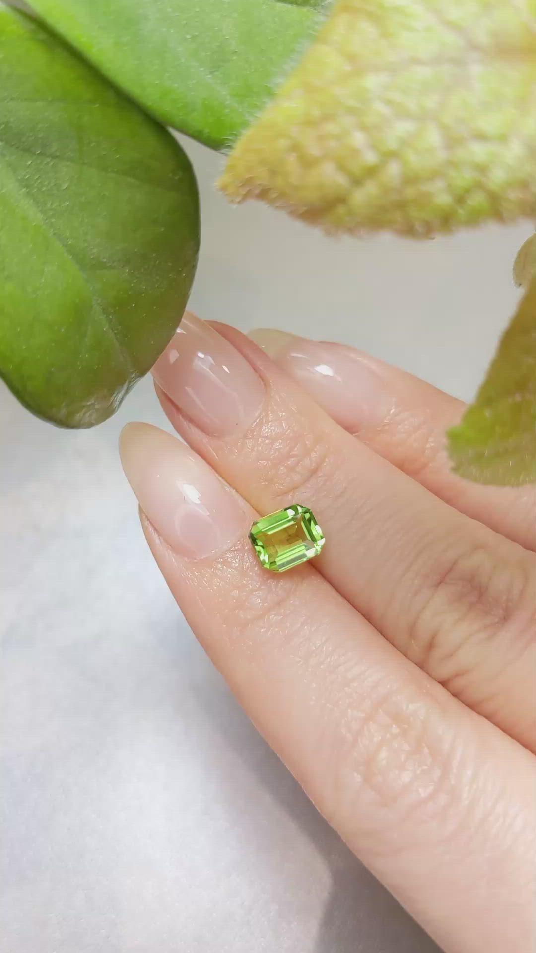 1.85 Ct. Peridot from Tanzania Size Video