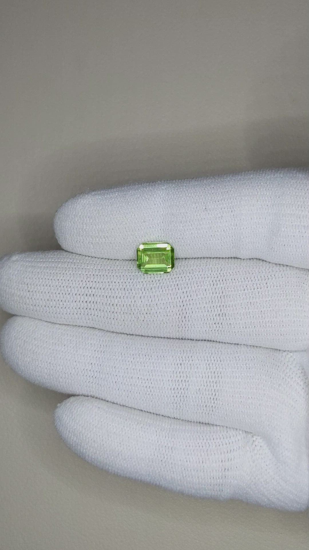 1.85 Ct. Peridot from Tanzania Size Video
