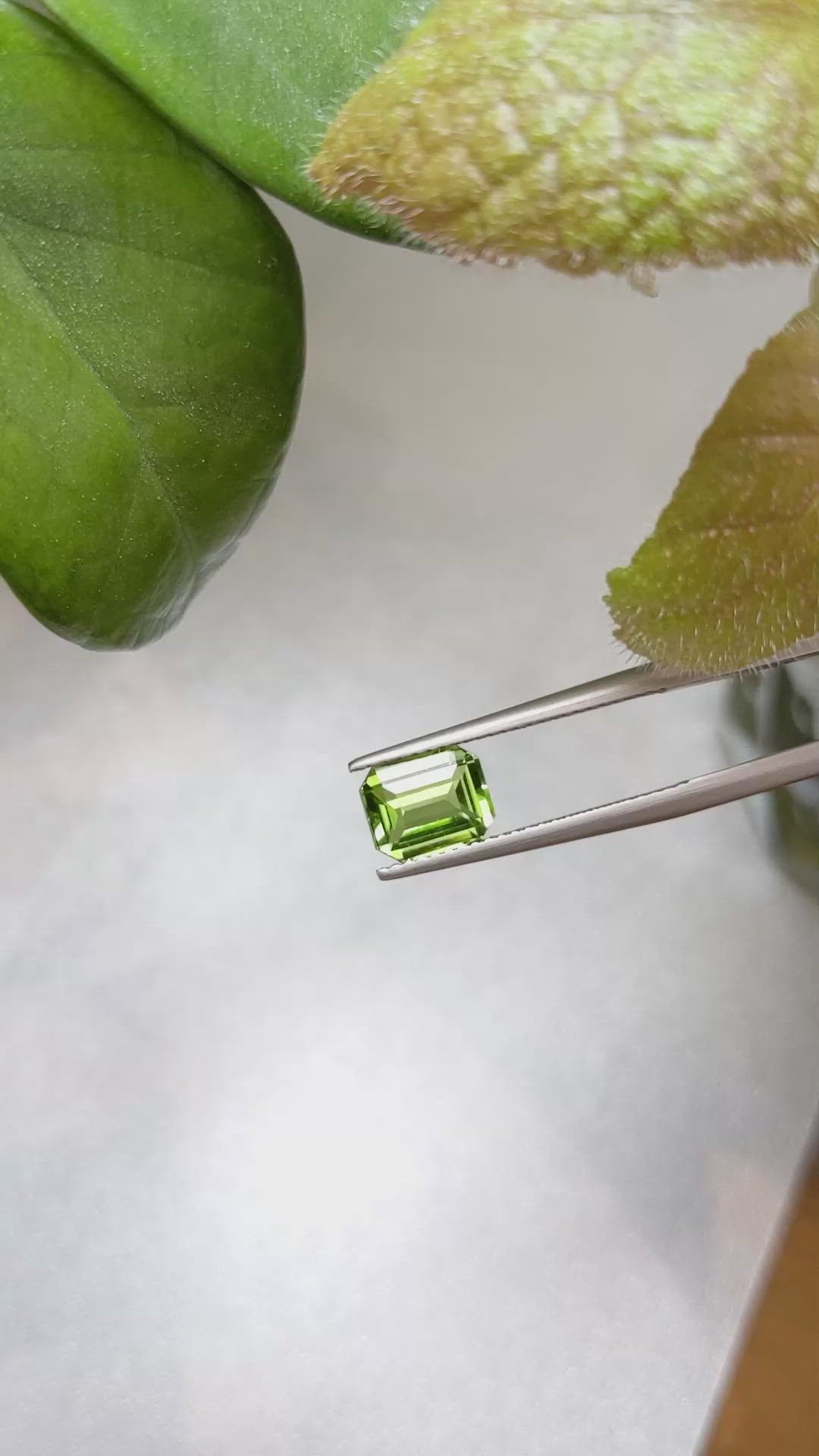 1.85 Ct. Peridot from Tanzania Size Video