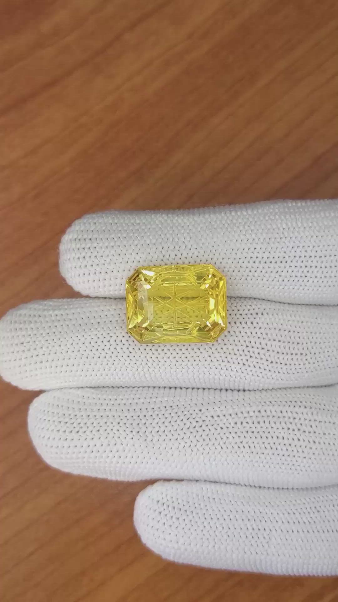 13.37 Ct. Citrine from Brazil Size Video
